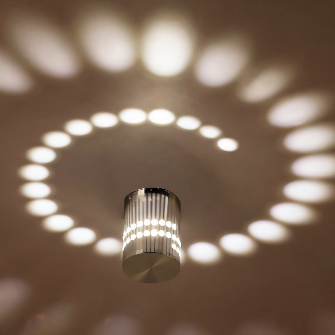 VividSpire-ledwandlamp met kleurverandering – moderne binnenverlichting | elesira