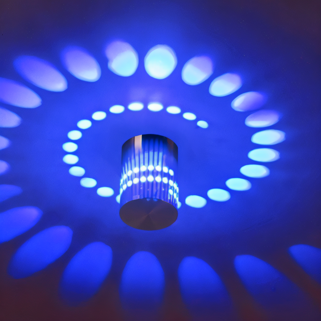 VividSpire-ledwandlamp met kleurverandering – moderne binnenverlichting | elesira