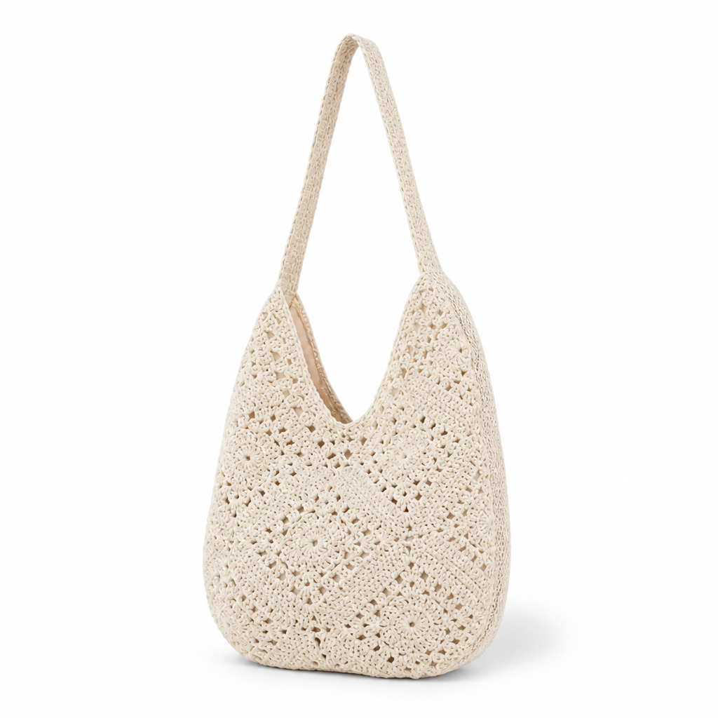 Spacious Handcrafted Eco-Friendly Hobo Bag | elesira
