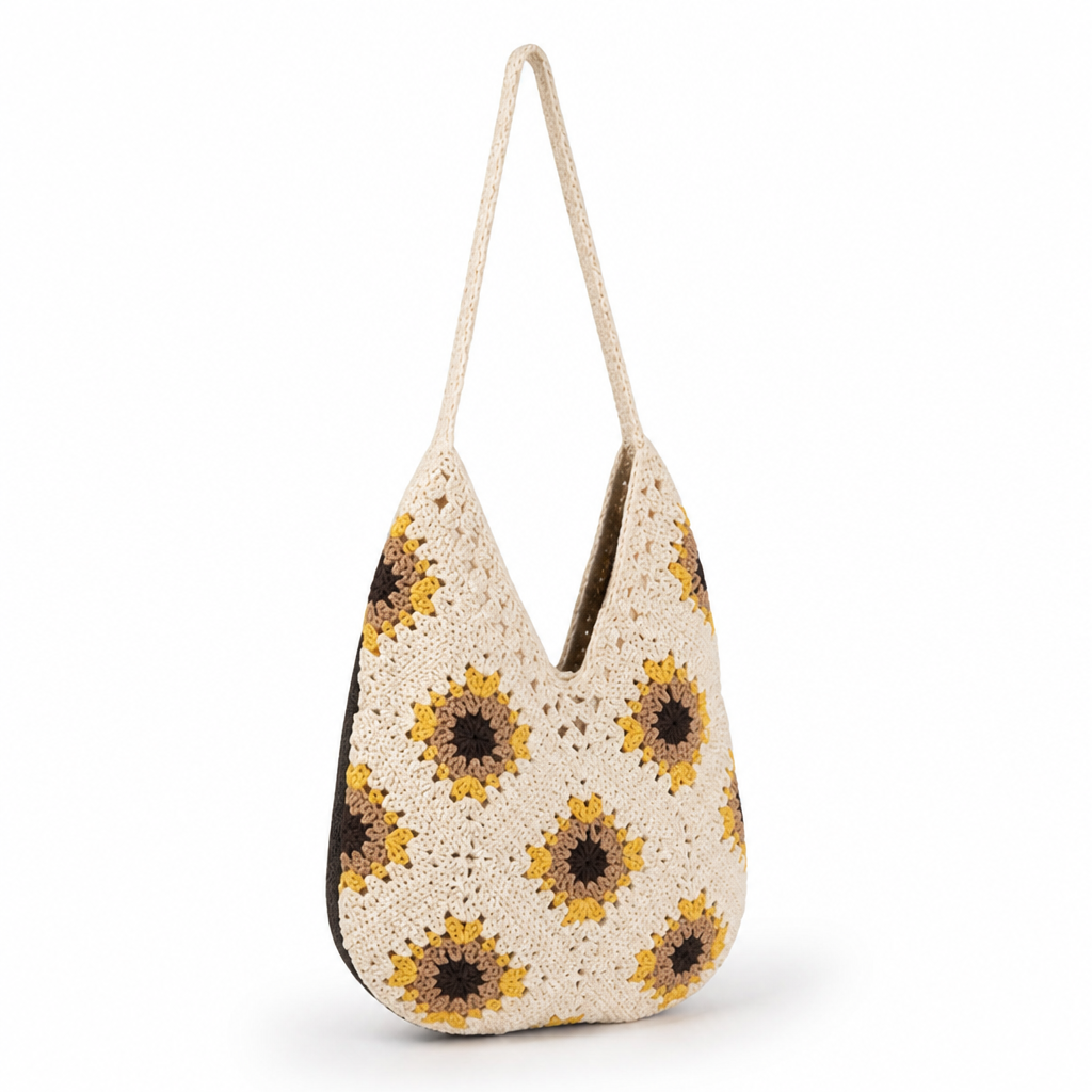 Spacious Handcrafted Eco-Friendly Hobo Bag | elesira