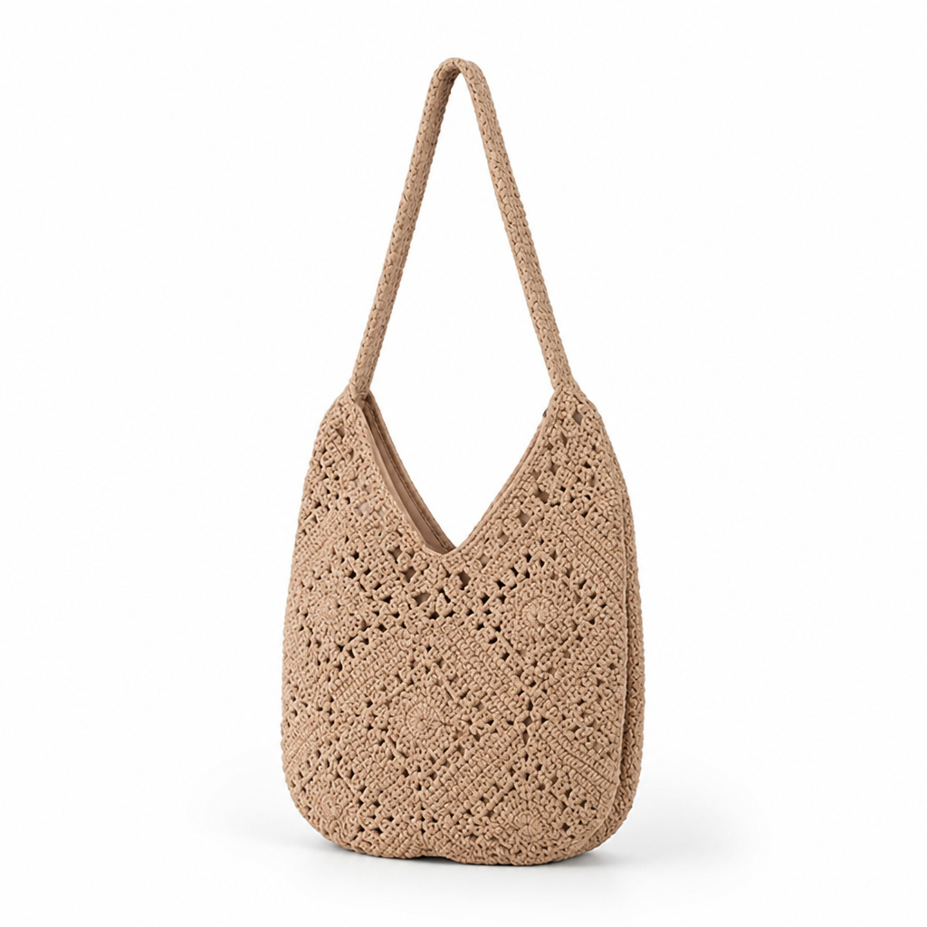 Spacious Handcrafted Eco-Friendly Hobo Bag | elesira