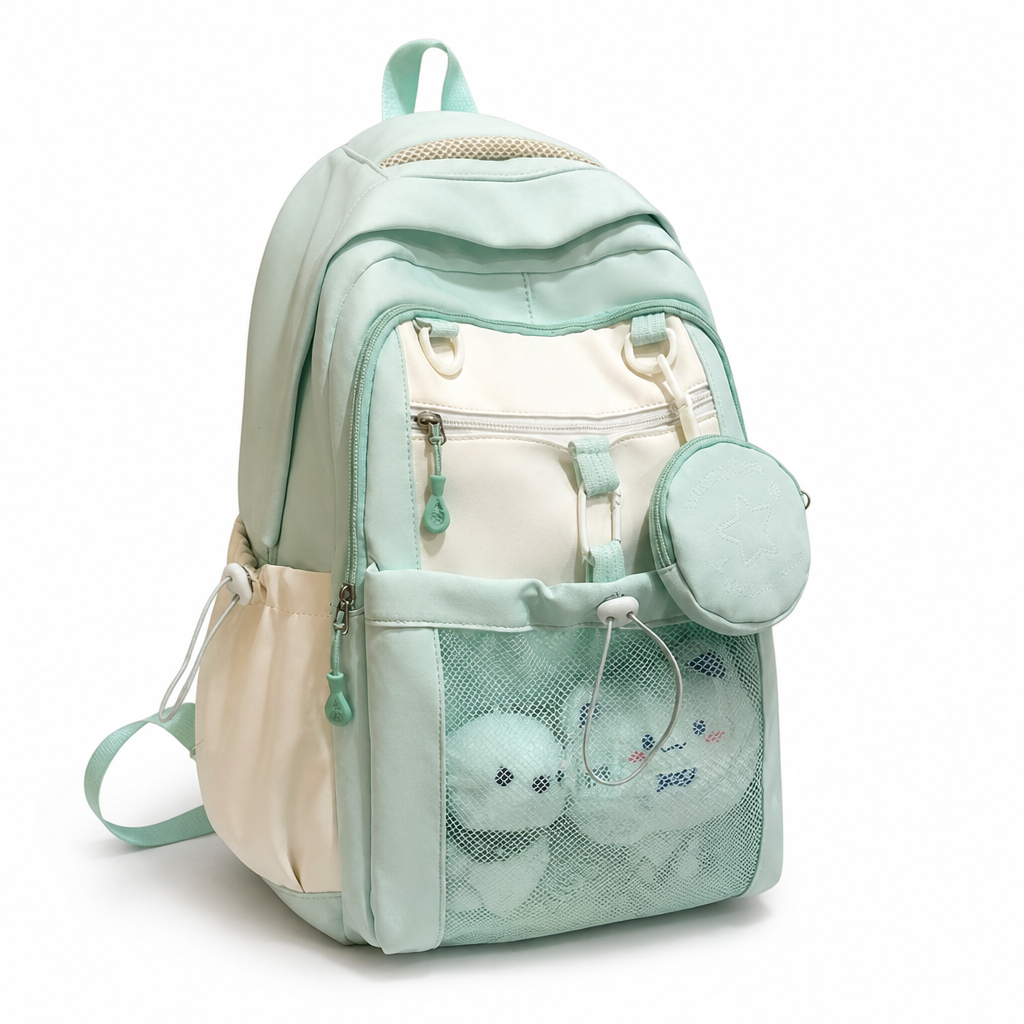 Water-Resistant Multi-Compartment School Backpack (Laptop Sleeve) | elesira