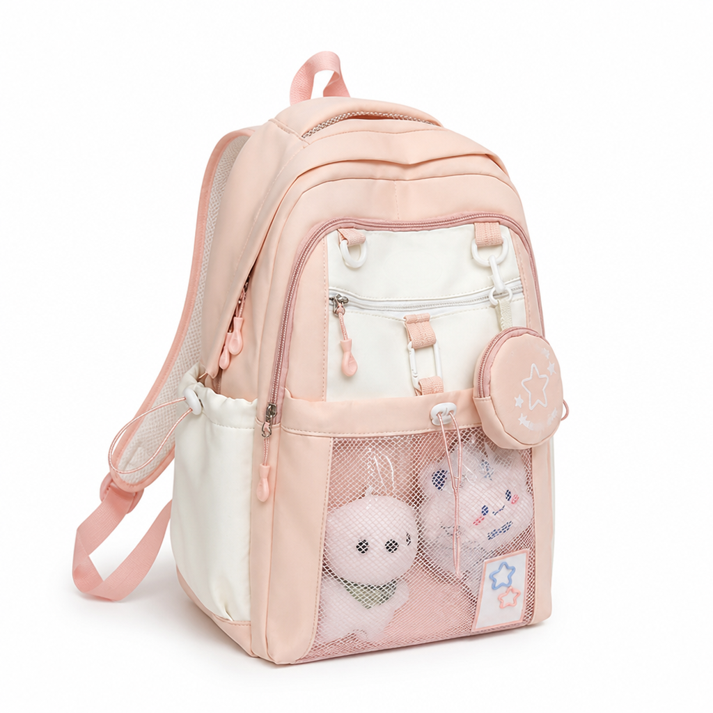 Water-Resistant Multi-Compartment School Backpack (Laptop Sleeve) | elesira