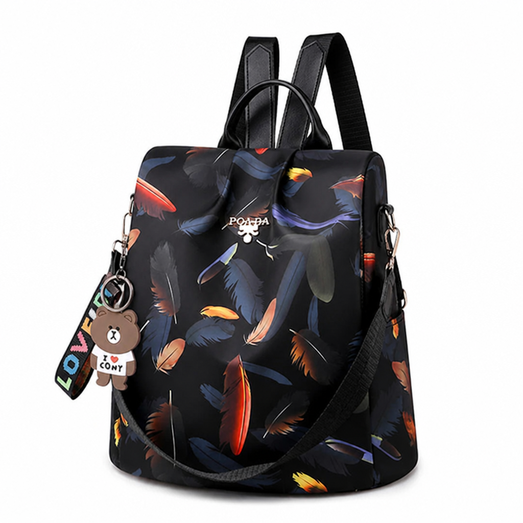 Zaino impermeabile antifurto (con più tasche) | elesira