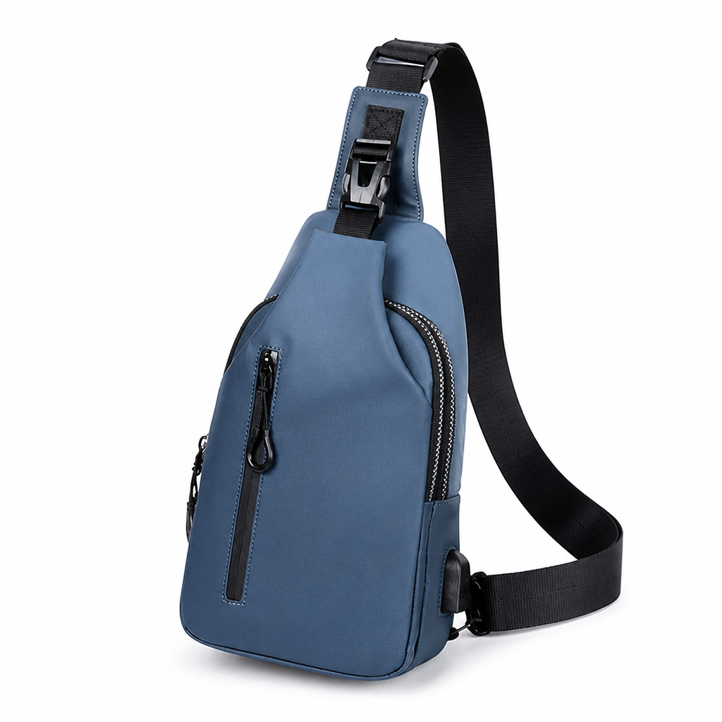 Waterproof USB-Charging Multi-Compartment Explorer Bag | elesira