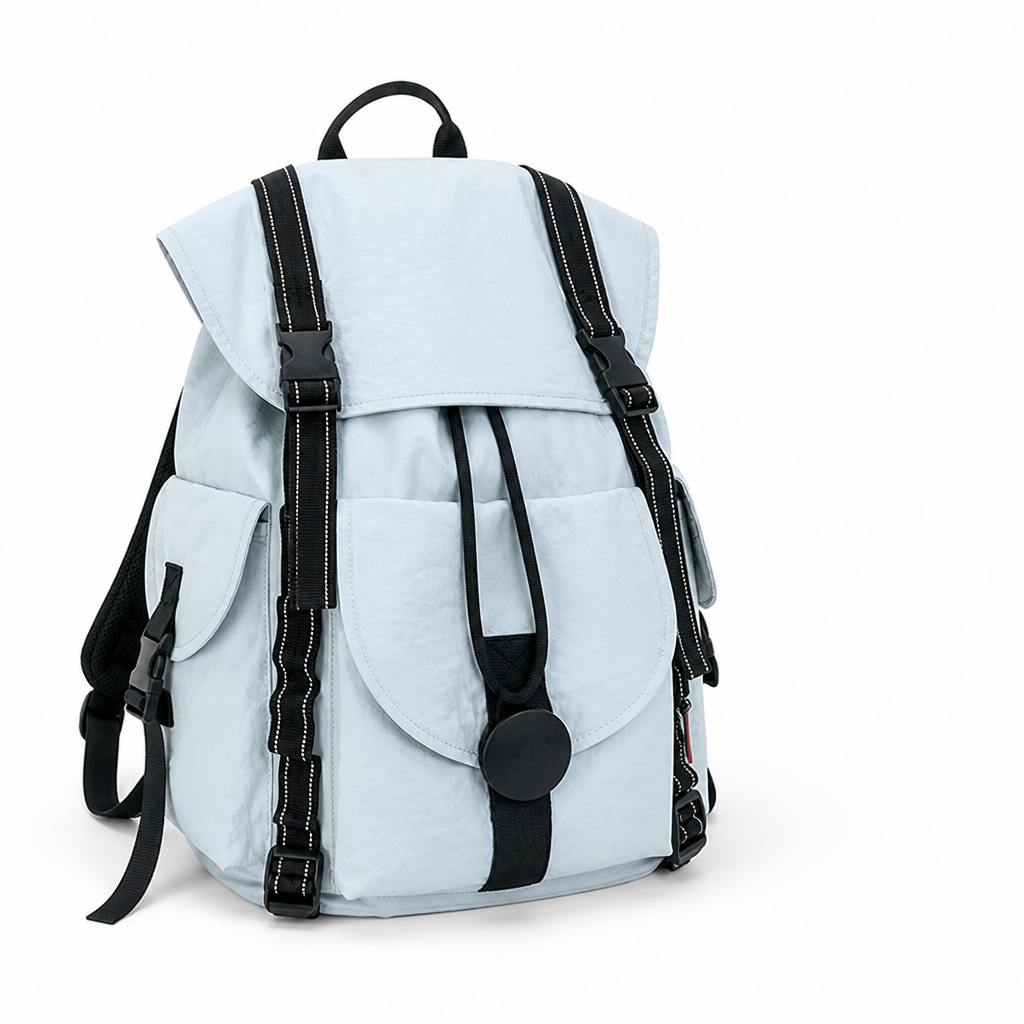 Mochila resistente a las inclemencias del tiempo con múltiples compartimentos (para la escuela y el senderismo) | elesira