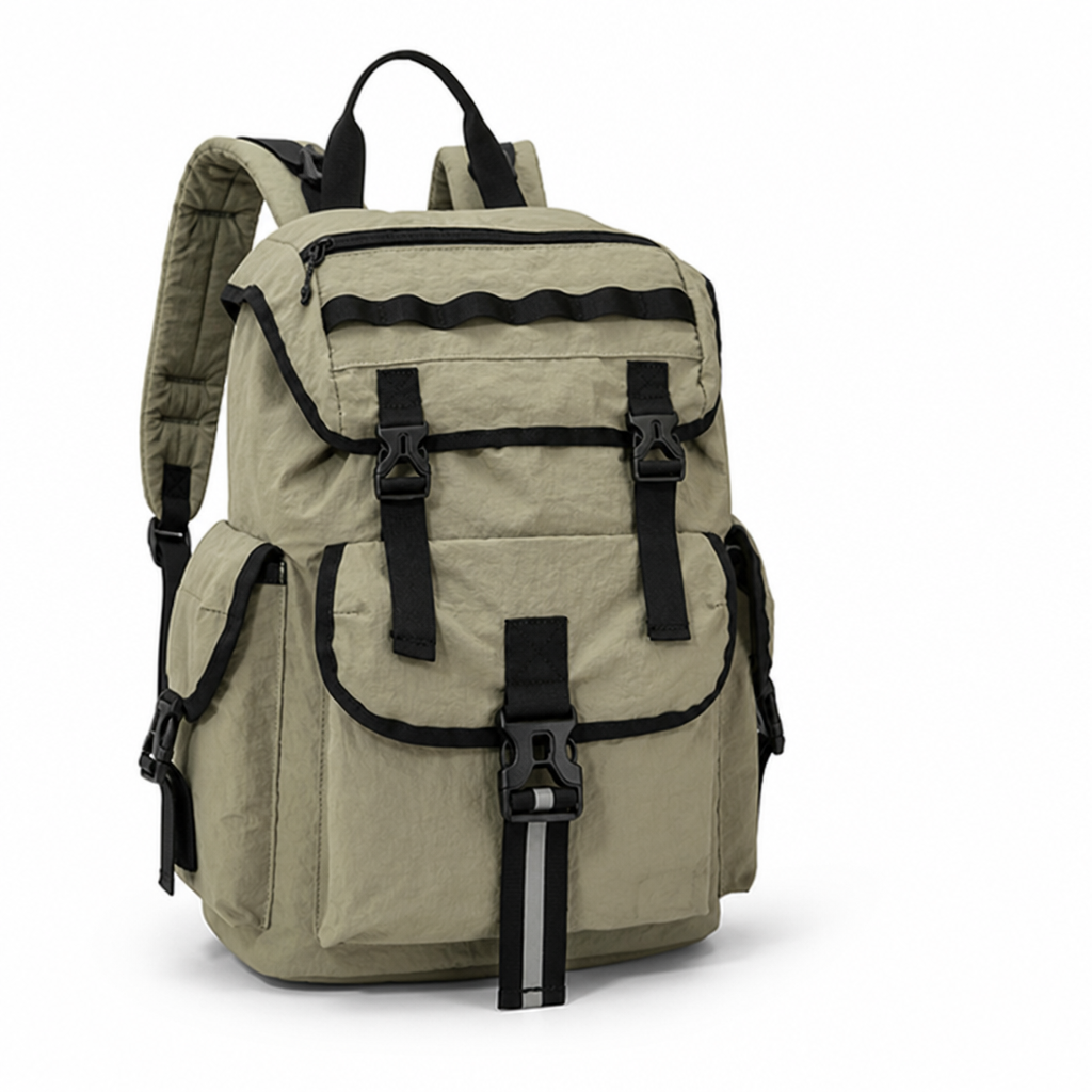 Wetterbeständiger Rucksack mit mehreren Taschen (gepolsterte Träger) | elesira