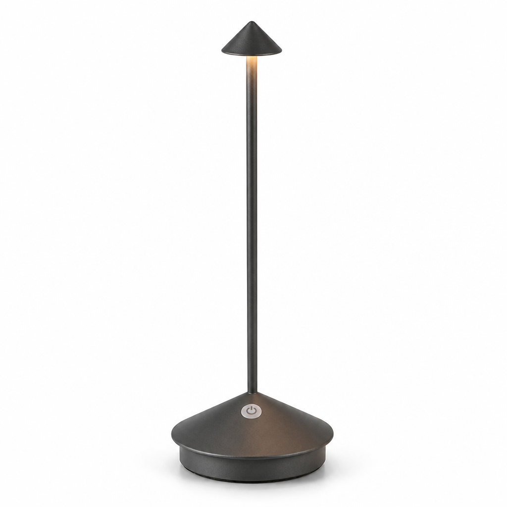 Draadloze, dimbare tafellamp met USB-oplaadfunctie (waterdicht) | elesira