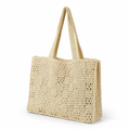 XXL Handwoven Macrame Beach Tote (Long Straps) | elesira