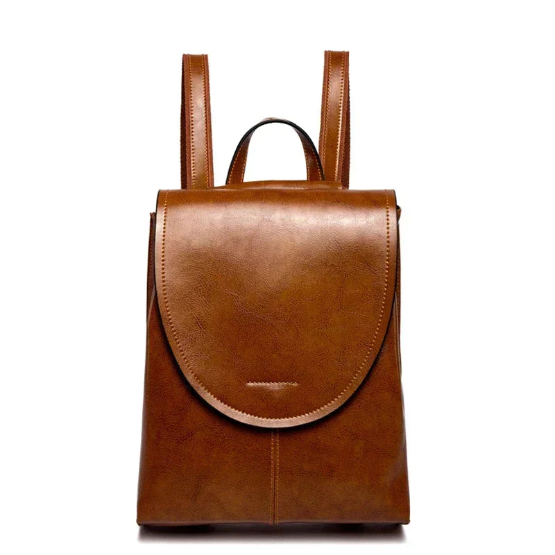 Sophisticated Leather Backpack for Everyday Elegance | elesira