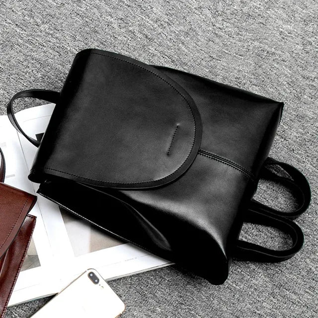 Sophisticated Leather Backpack for Everyday Elegance | elesira