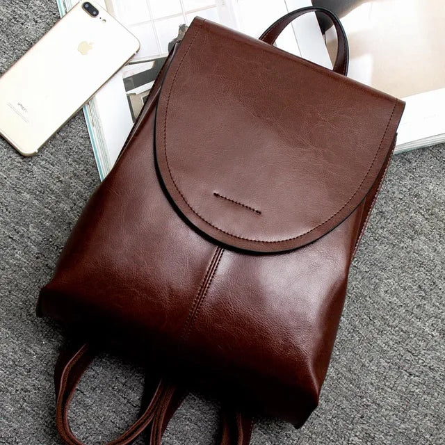 Sophisticated Leather Backpack for Everyday Elegance | elesira