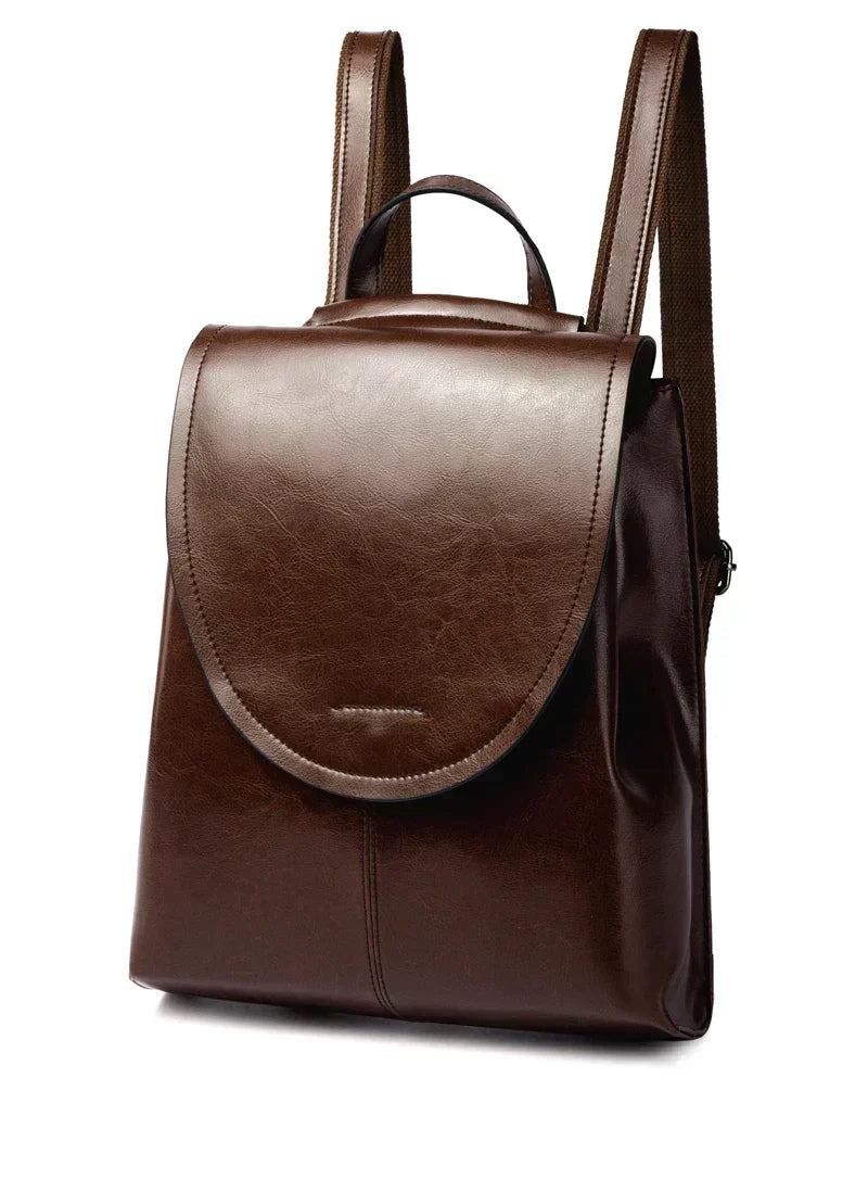 Sophisticated Leather Backpack for Everyday Elegance | elesira
