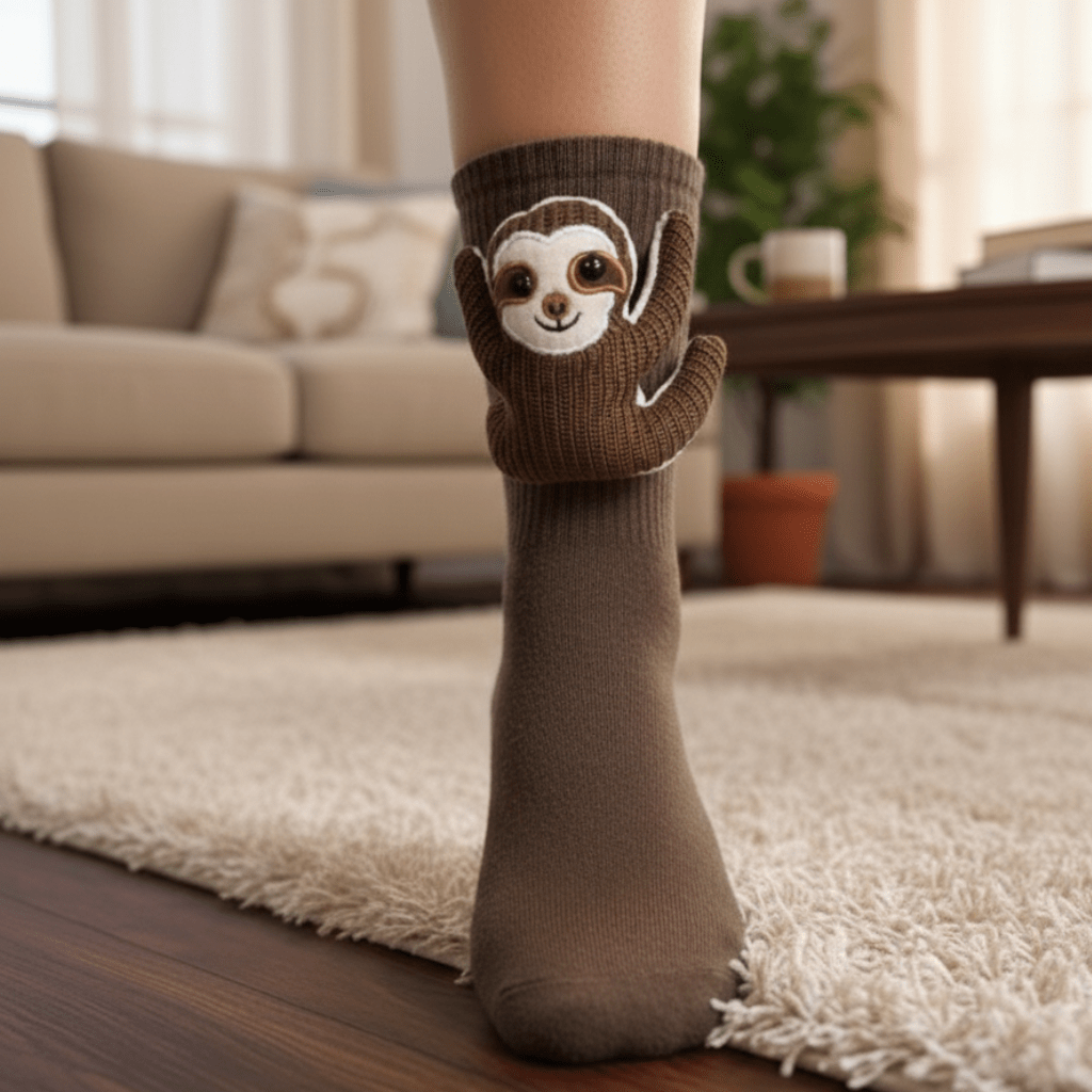 Snuggly Home Slippers with Charming 3D Animal Accents | elesira