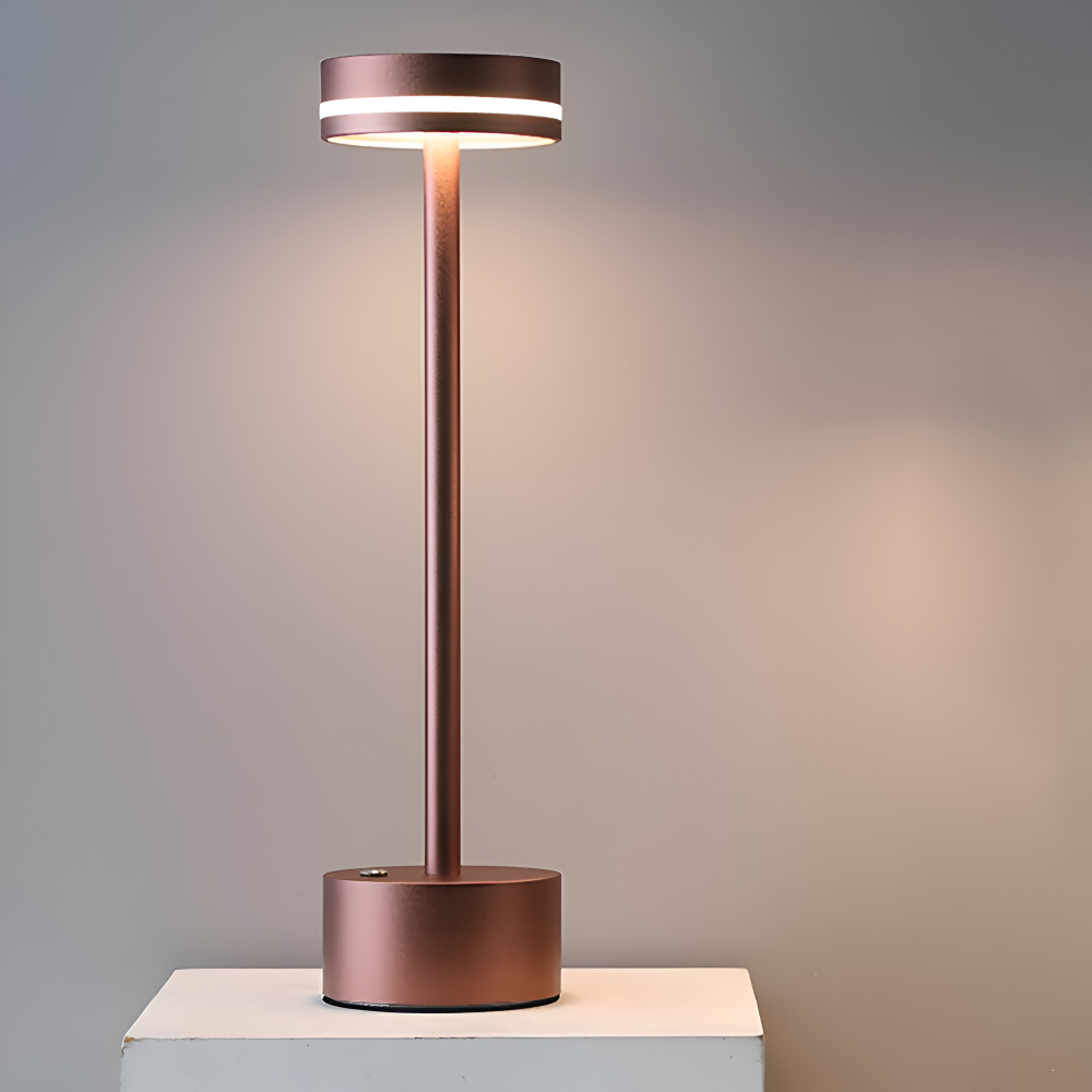LumaTouch | Genopladelig bordlampe med touchaktivering og dæmpbar LED | elesira