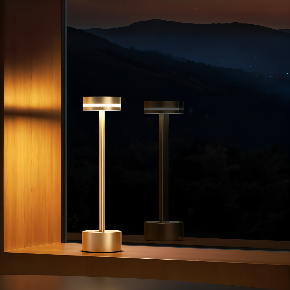 LumaTouch | Genopladelig bordlampe med touchaktivering og dæmpbar LED | elesira