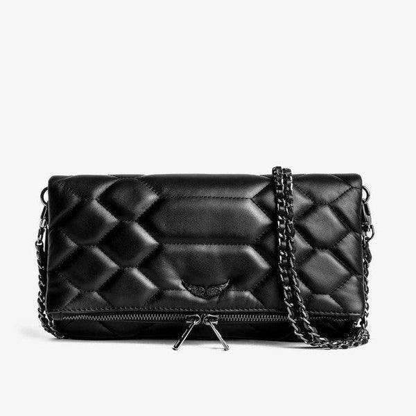 Tyylikäs minimalistinen clutch-laukku kaikkiin tilaisuuksiin | elesira