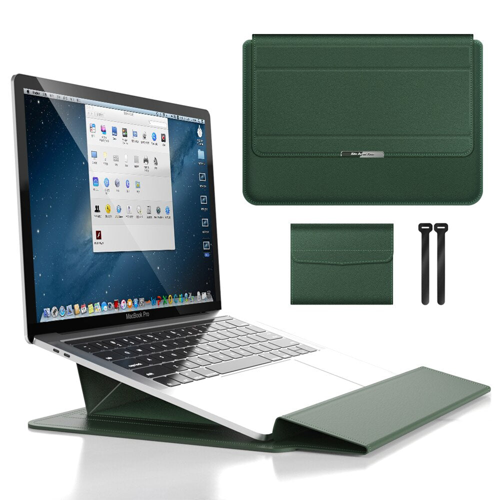 Veelzijdige laptopstandaard en -hoes - optimaal comfort voor werk | elesira