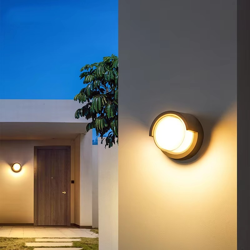 Elegáns kültéri LED-fali lámpa intelligens mozgásérzékelős aktiválással | elesira