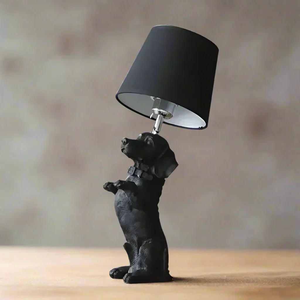 PupElegance - Lampe de table pour chien Art déco | elesira