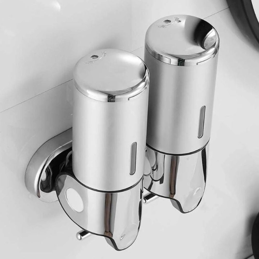 Distributeur de savon mural élégant pour salles de bains modernes | elesira