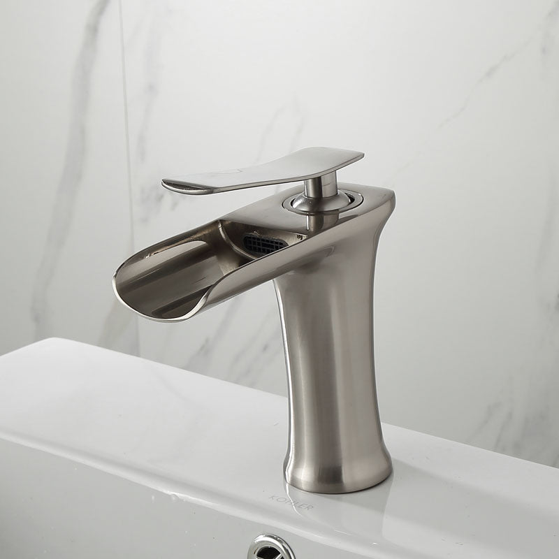 Sleek Waterfall Faucet for a Stylish Bathroom Upgrade | elesira