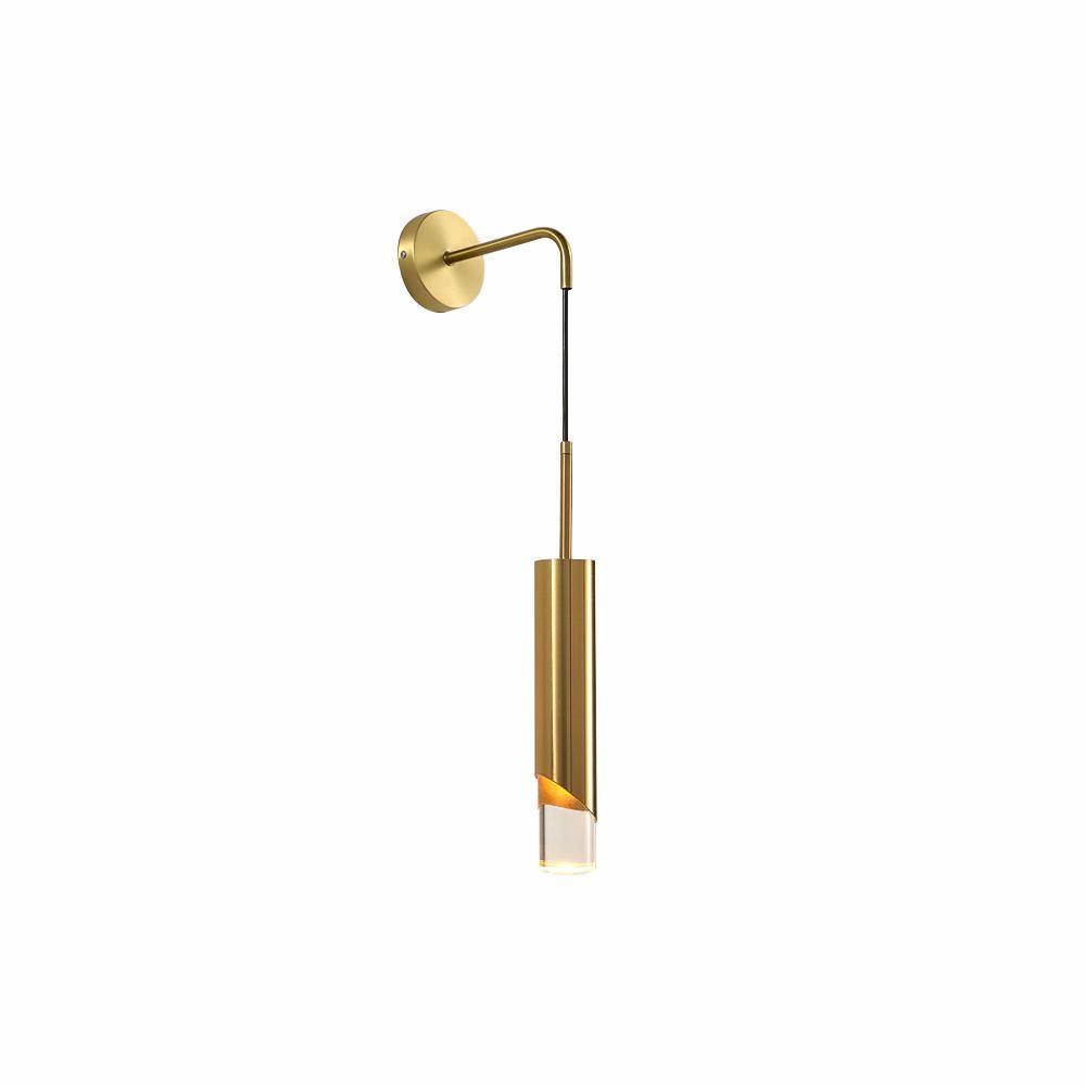 Elegant aluminiumsvæglampe med indbygget LED – diameter på 20 cm | elesira