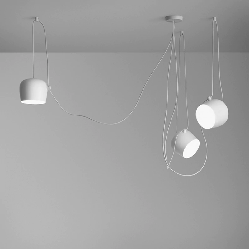Suspension tambour noire pour les cuisines et espaces de vie modernes – Elesira
