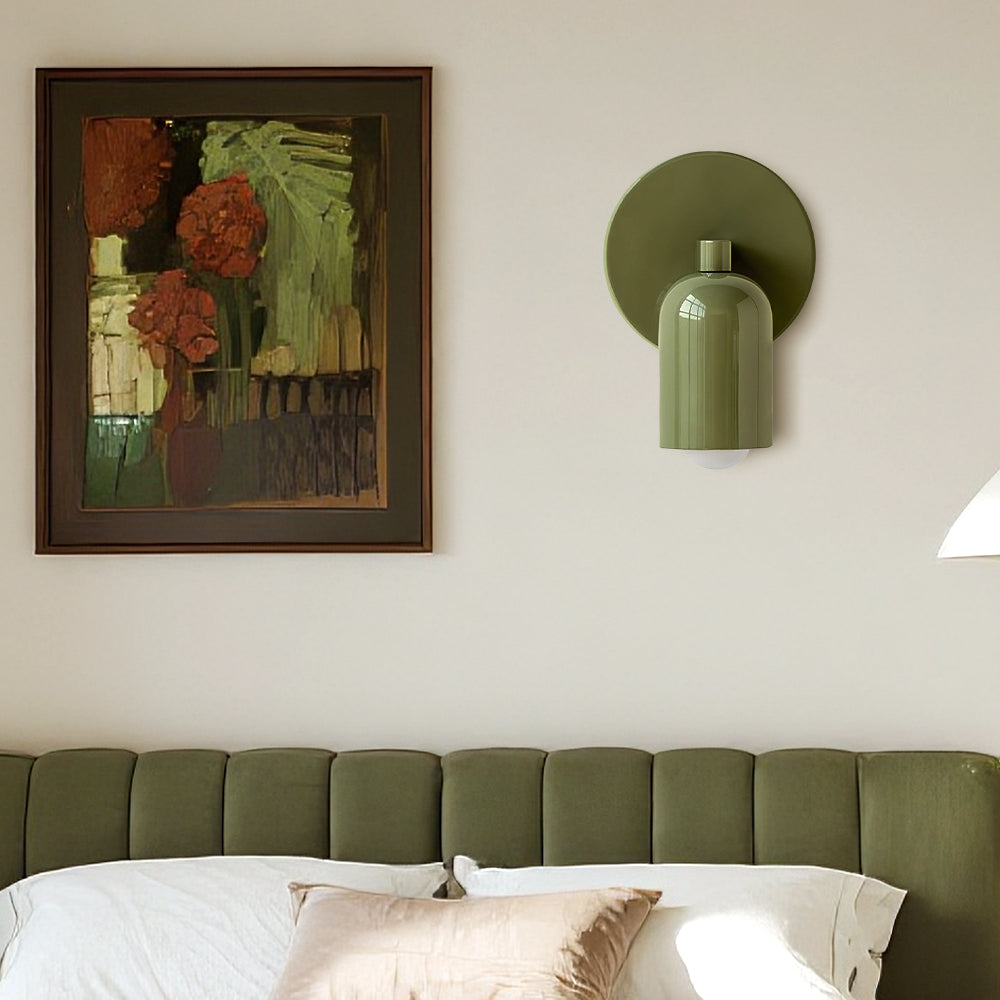 Sleek Iron LED Wall Fixture - Perfect for Bathrooms & Hallways | elesira
