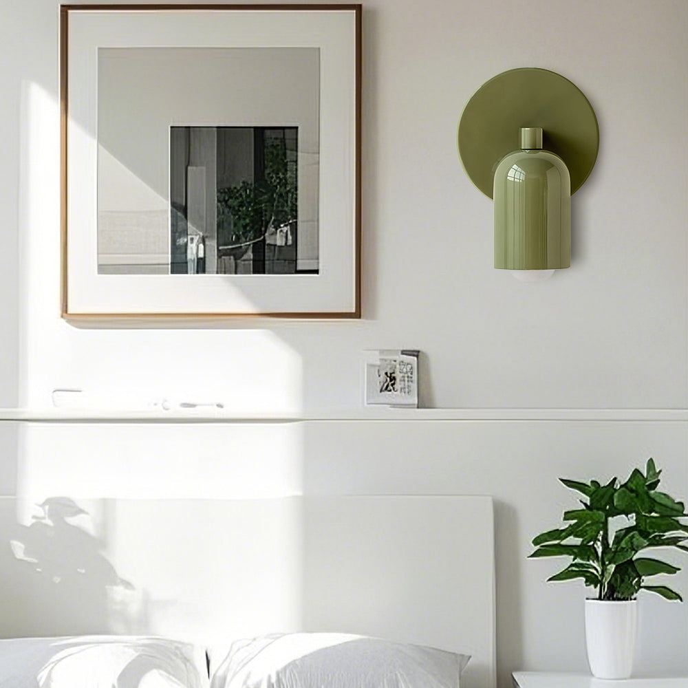 Sleek Iron LED Wall Fixture - Perfect for Bathrooms & Hallways | elesira