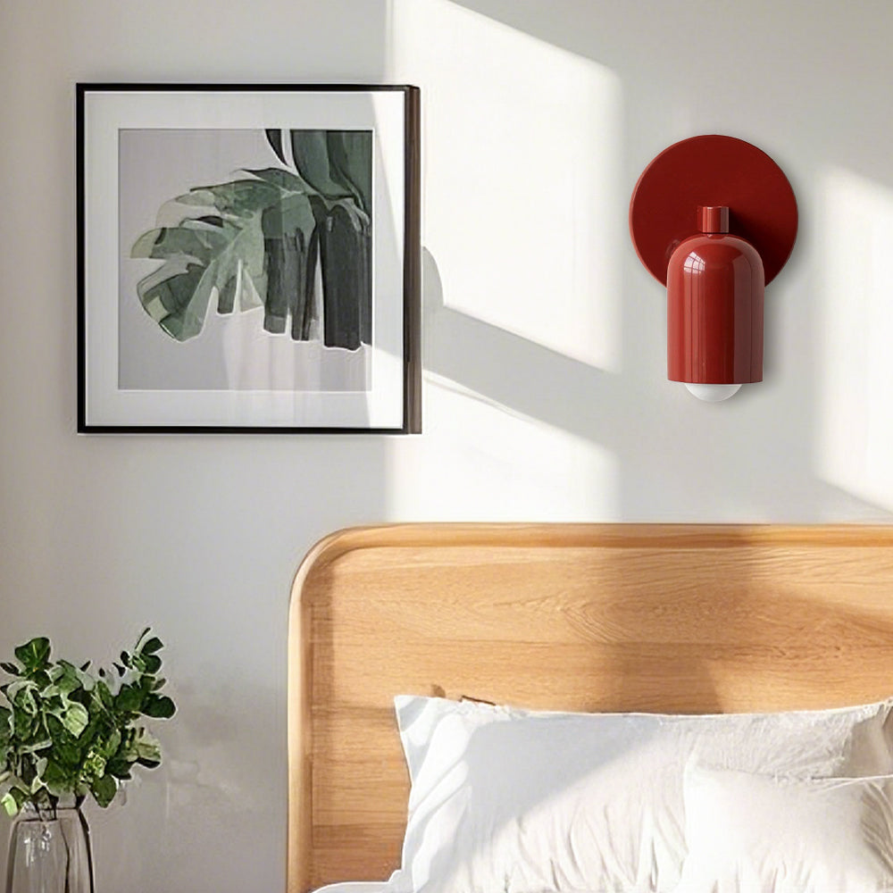 Sleek Iron LED Wall Fixture - Perfect for Bathrooms & Hallways | elesira