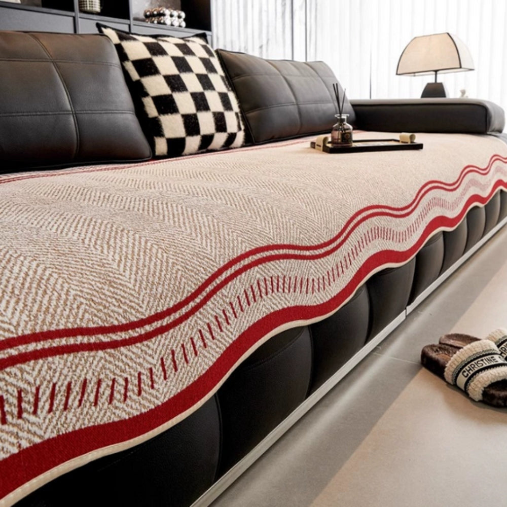 SleekGuard - Stylish Non-Slip Sofa Protector | elesira
