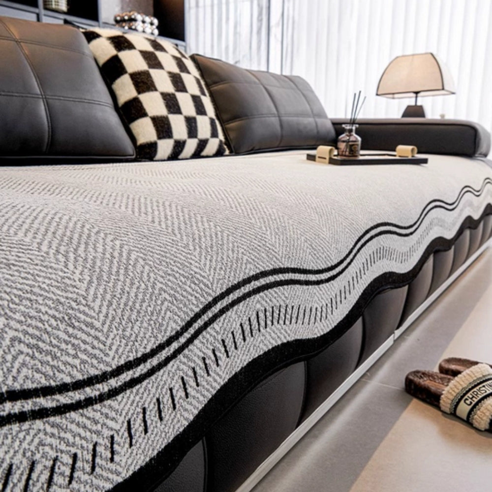 SleekGuard - Stylish Non-Slip Sofa Protector | elesira