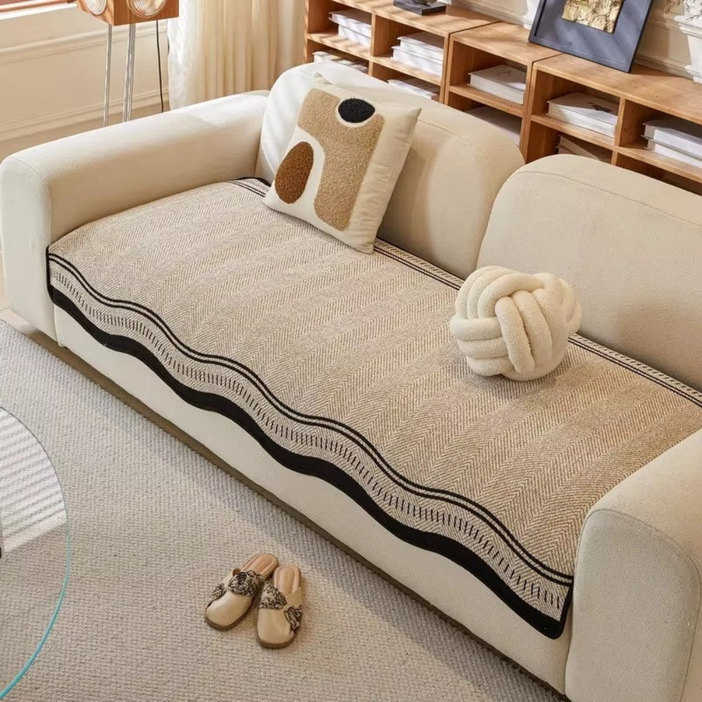 SleekGuard - Stylish Non-Slip Sofa Protector | elesira
