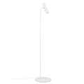 Lumaire | Contemporary White Floor Lamp With Adjustable Head — Minimalist Standing Lamp For Living Room | elesira