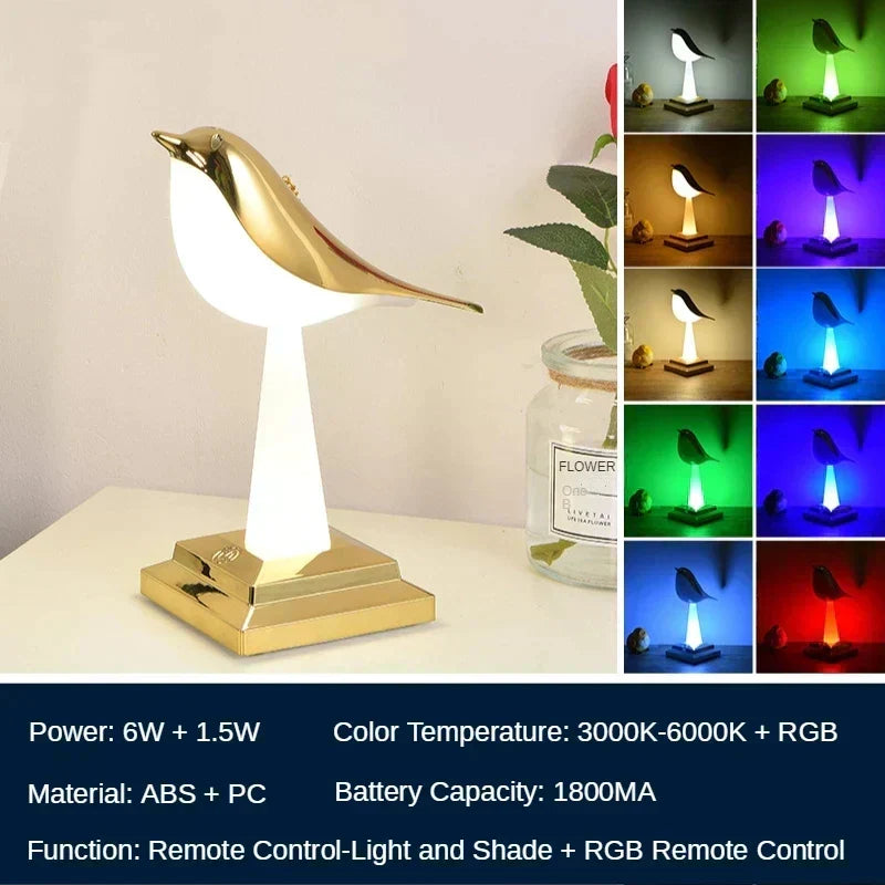 Lumiara V2 | Bird Table Lamp | elesira