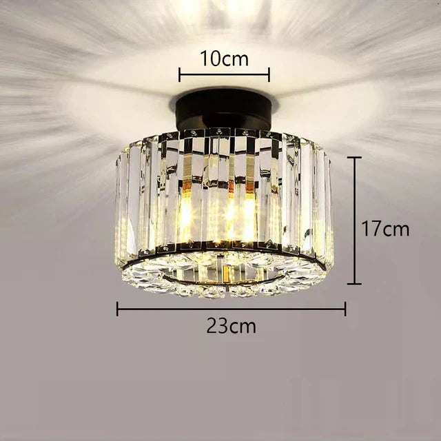 RadiantCrystal - Crystal Ceiling Lamp | elesira