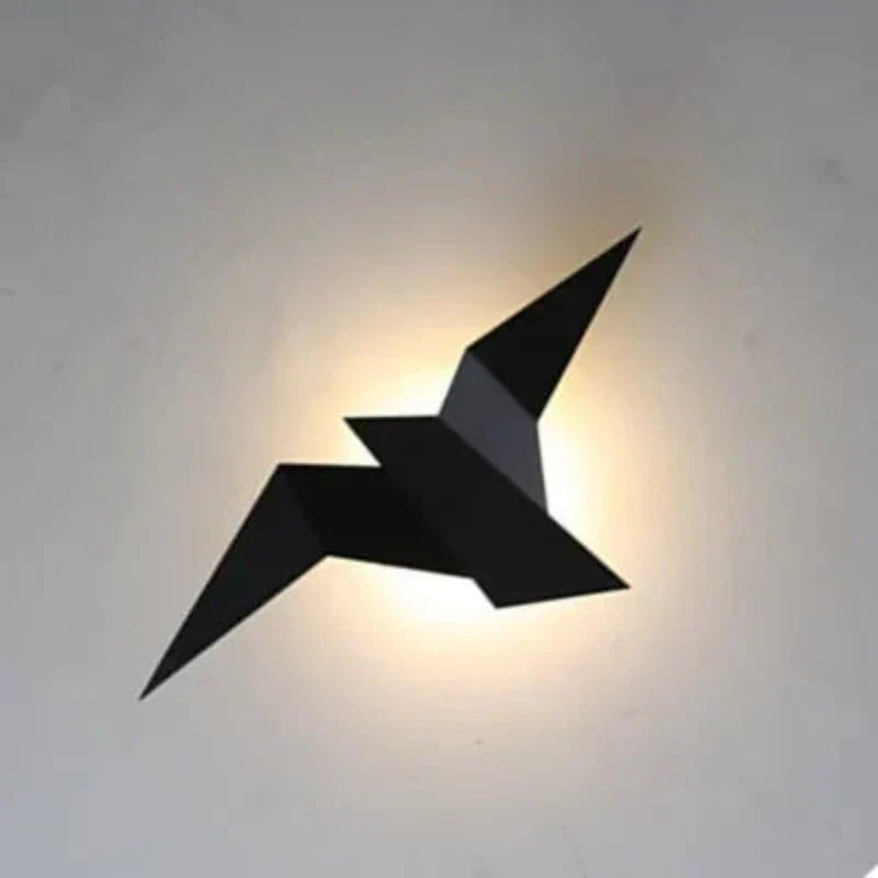 LumenHaven Nordic Iron Bird Wall Sconce Light For Living Room Decor | elesira
