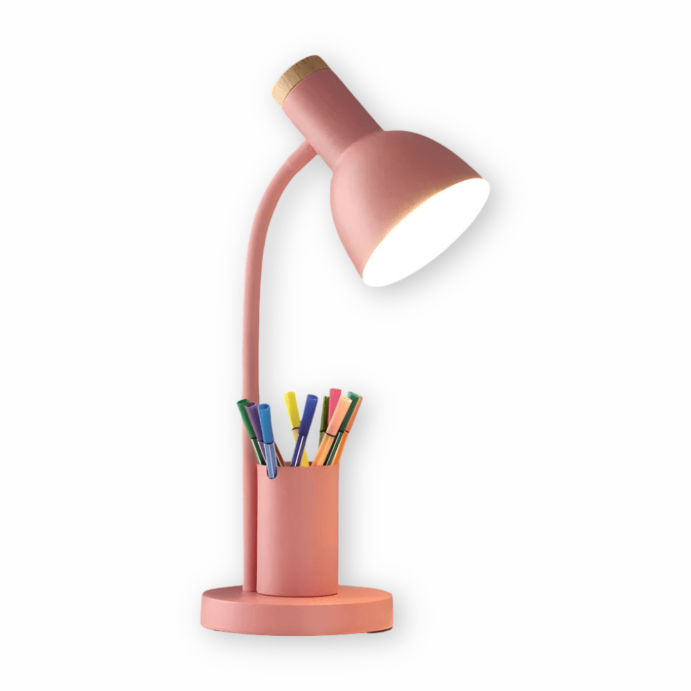 Elegantní LED pracovní lampa s organizérem pro domácnost a kancelář | elesira