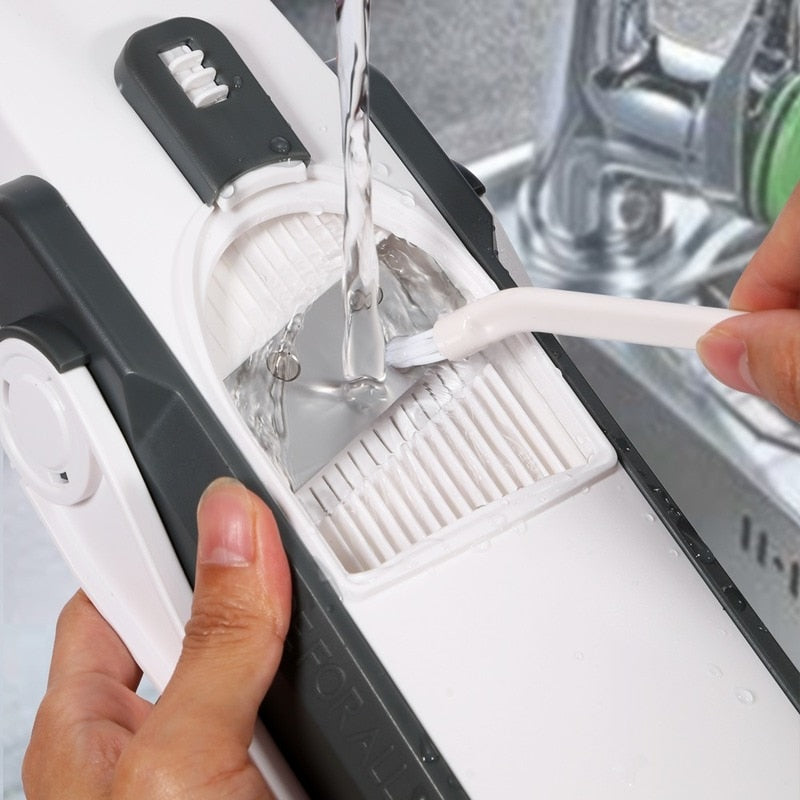 Versatile Kitchen Veggie Slicer and Chopper - Space-Saving Tool | elesira