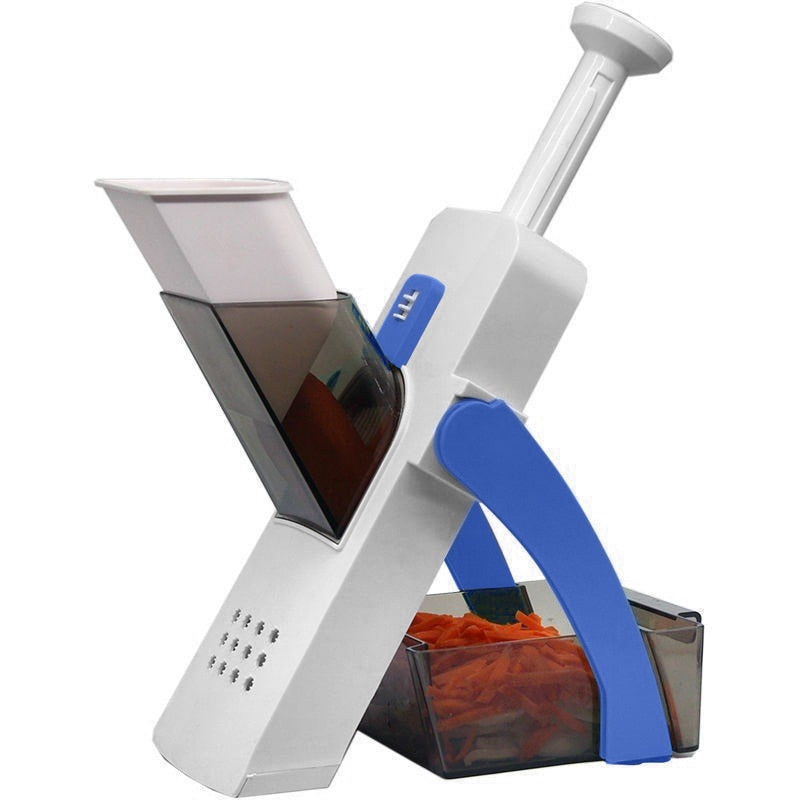 Versatile Kitchen Veggie Slicer and Chopper - Space-Saving Tool | elesira