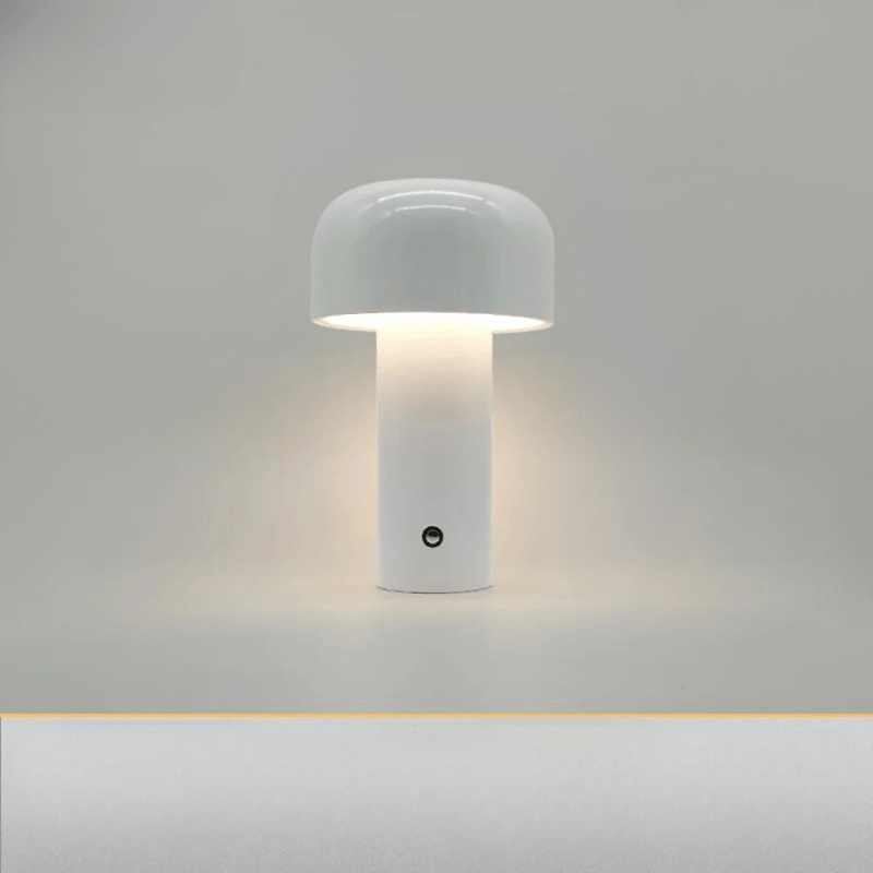LED lampa Mushroom s dobíjením přes USB a jemným světlem pro útulné prostory – Elesira