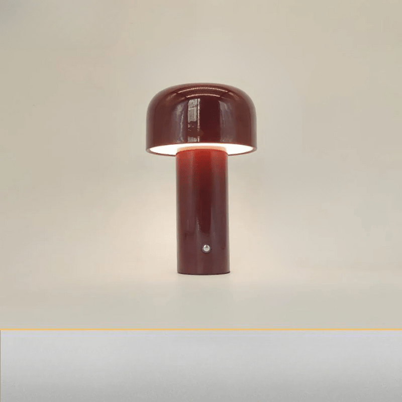 LED lampa Mushroom s dobíjením přes USB a jemným světlem pro útulné prostory – Elesira
