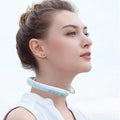 Wireless Neck Massage Device - Ultrasound Lymphatic Drainage Aid | elesira
