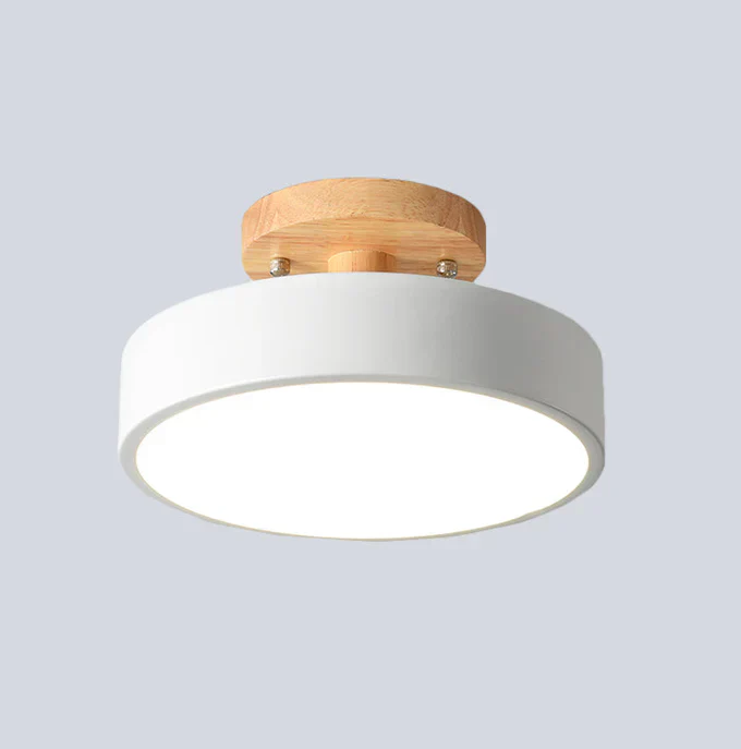 Elegante lámpara LED de techo: diseño moderno con una iluminación acogedora | elesira