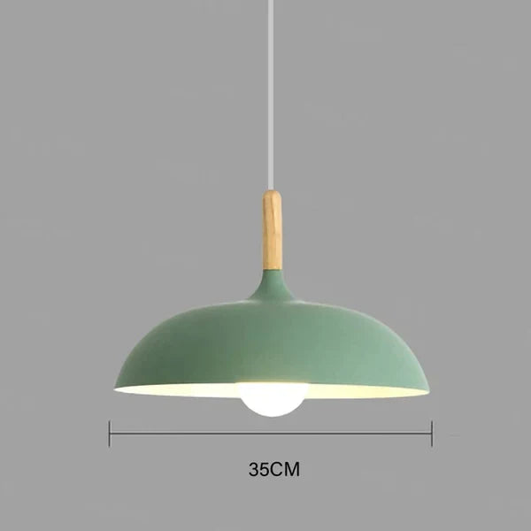 LumaVale Nordic Oak Ceiling Lamp In Northern Oak Home Lighting | elesira