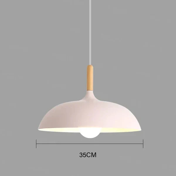 LumaVale Nordic Oak Ceiling Lamp In Northern Oak Home Lighting | elesira