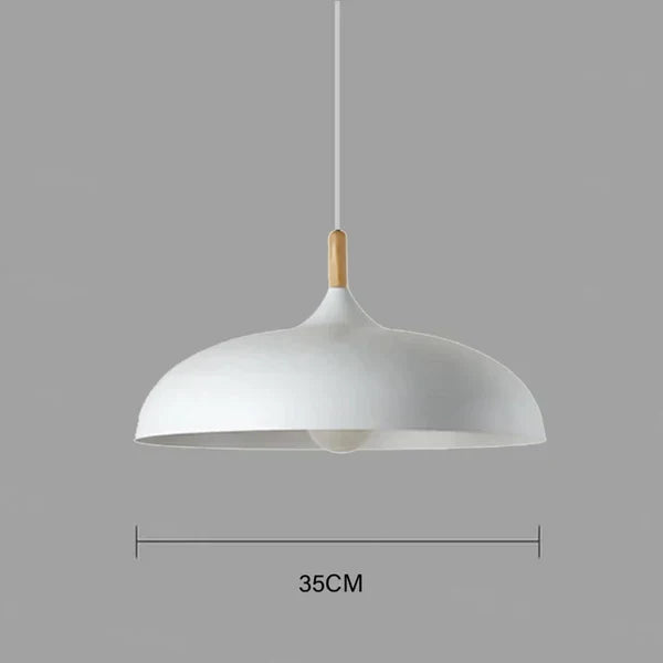 LumaVale Nordic Oak Ceiling Lamp In Northern Oak Home Lighting | elesira
