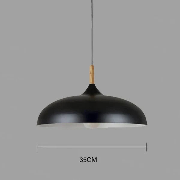 LumaVale Nordic Oak Ceiling Lamp In Northern Oak Home Lighting | elesira