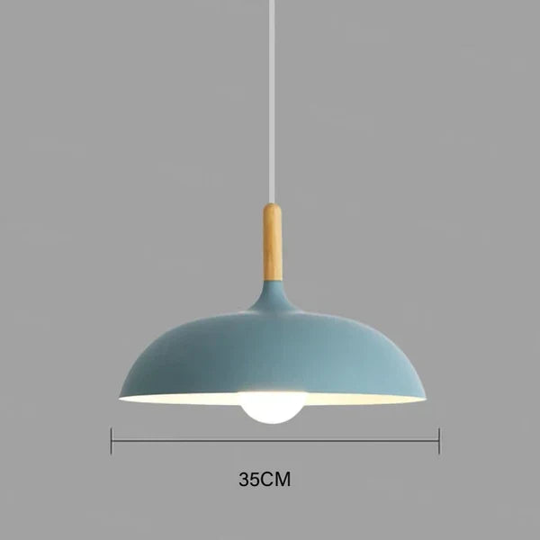 LumaVale Nordic Oak Ceiling Lamp In Northern Oak Home Lighting | elesira
